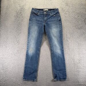 Levi's 525 Jeans Womens 10 Blue Cotton Denim Straight Leg Workwear Faded Stretch